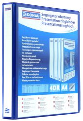 Donau Segregator ofertowy PP, A4/4RD/20, niebieski