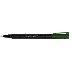 q-Connect Marker do płyt CD/DVD S, 0,4mm (linia), zielony