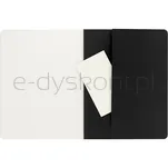 Zestaw 3 Zeszytów MOLESKINE Cahier Journals XL (19x25cm) gładki, 120 stron, czarny - 6