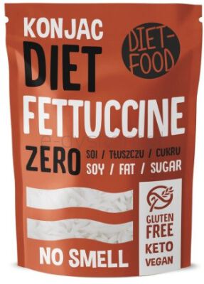 Diet Food Makaron Konjac Fettuccine Shirataki Bezgl. 200 G