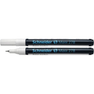 Marker Olejowy Schneider Maxx 278, 0,8 Mm, Biały
