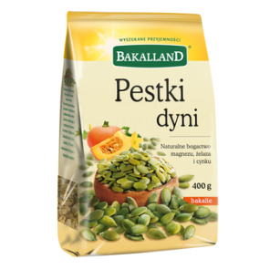 Bakalland Pestki Dyni Łuskane 400G 