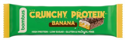 Bombus Bananas Baton Crunchy Protein Bananowy Bezgl. 50 G