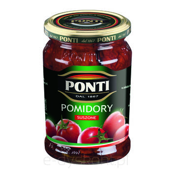 Ponti Pomidory Suszone Na Słońcu W Oleju Słonecznikowym 280G