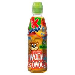 Kubuś Play! Napój Owocowy Woda I Owoce Jabłko Brzoskwinia 400 Ml SK