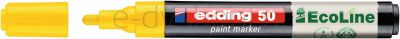 Edding Marker Olejowy Na Bazie Wody E-50 Ecoline, 2-3Mm, Żółty