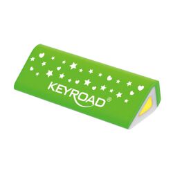 Keyroad Gumka Uniwersalna Roofix, trójkątna, pakowane na displayu, mix kolorów