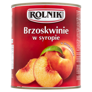 Rolnik Brzoskwinie W Syropie 850 Ml 