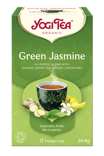 Herbata Zielona Jaśminowa (Green Jasmine) Bio (17 X 1,8 G) 30,6 G - Yogi Tea [BIO]