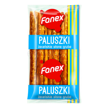 Fanex Paluszki Żerańskie Słone Grube 100 G