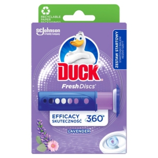 Duck Fresh Discs Lavender - żelowy krążek do toalety o zapachu lawendowym, urządzenie 36ml