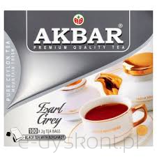 Akbar Herbata Earl Grey 100Torebek x2G