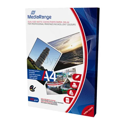 Mediarange Papier Fotograficzny  A4, 200Gsm, Matowy, 50Ark.,