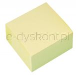 Q-Connect Kostka Samoprzylepna 76X76Mm, 400 Kart., Żółty  - 2