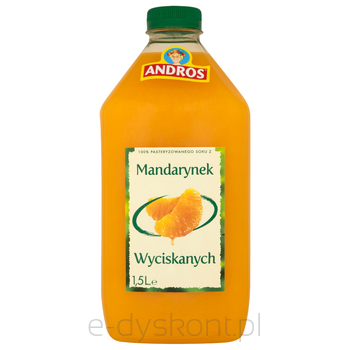 Andros Sok Z Mandarynek Wyciskany 15L