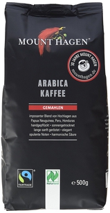 Kawa Mielona Arabica 100 % Fair Trade Bio 500 G - Mount Hagen [BIO]