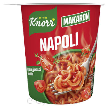 Knorr Danie Makaron z pomidorami Neapol 69g