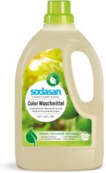 Sodasan Płyn Do Prania, Uniwersalny kolor limonka BIO 1.5 l