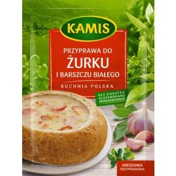 Kamis Przyprawa Do Żurku i Barszczu Białego Kuchnia Polska 20g
