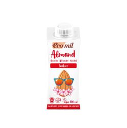 Ecomil Napój Migdałowy Bez Cukru Bezgl. Bio 200 Ml