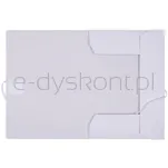 Teczka Wiązana Office Products Budget Pro, Karton, Biała Wewn., A4, 250Gsm, 3-Skrz., Biała - 2