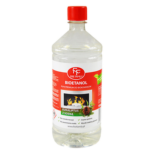 FF Fire Family Płyn Premium do Biokominków Eukaliptus z sosną 1000 ml