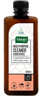 Mayeri Uniwersalny koncentrat czyszczący z wodą miętową , grejpfrut-limonka, wegański, certyfikowany ecolabe 500 ml