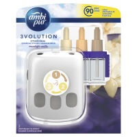 Ambi Pur 3Volution Moonlight Vanilla Elektryczny Odświeżacz Powietrza, Zestaw Startowy, 20 Ml  (N)