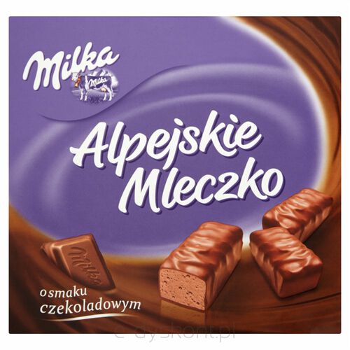 Milka Alpejskie Mleczko Czekoladowe 330G