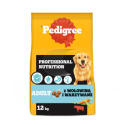 Pedigree Adult sucha karma z wołowiną i warzywami 12 kg