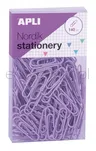 Apli Spinacze Okrągłe Nordik, 28 Mm, 140 Szt., Pudełko Z Zawieszką, Mix Kolorów Pastel - 2