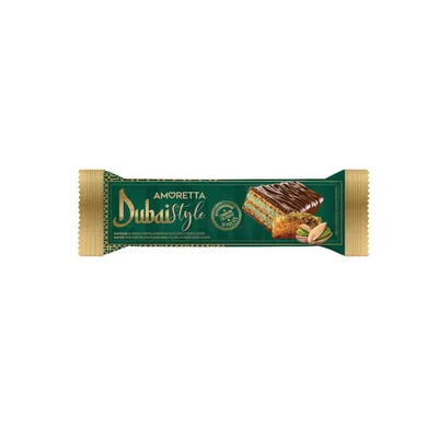 Wafel dubai pistacja mleczny 40g Mieszko
