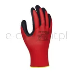 Rękawice Donau Safety Super Latex, Kat. Ii, Rozm. 8, Czerwone - 2