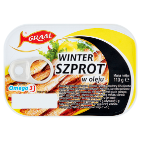 Graal Szprot Podwędzany W Oleju Winter Eo 170G