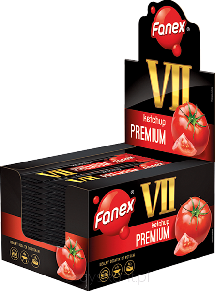 Fanex Vii Ketchup Premium 1,8 Kg (120 Sztuk)