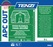 Tenzi Koncentrat do mycia fasad, elewacji, tarasów Apc Out, 5l - 2