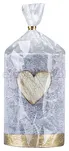 Świeca słupek DONAU HOME Golden Heart, 70x100mm, grafitowy - 2