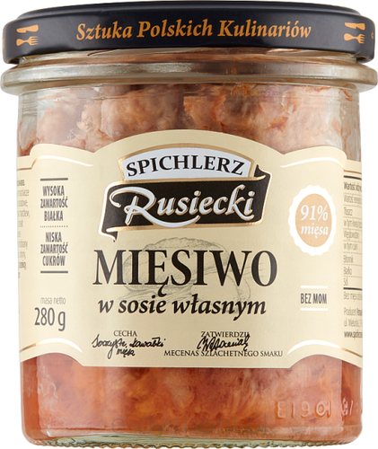 Spichlerz Rusiecki Mięsiwo W Sosie Własnym 280G