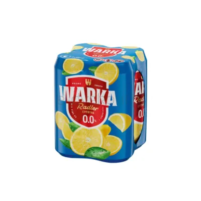 Warka Radler Piwo bezalkoholowe cytryna 500 ml