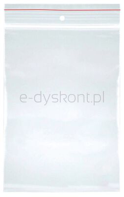Office Products Torebka Strunowa Ldpe, 140X150Mm, 100Szt., Transparentna