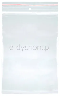 Torebka Strunowa Office Products, Ldpe, 140X150Mm, 100Szt., Transparentna