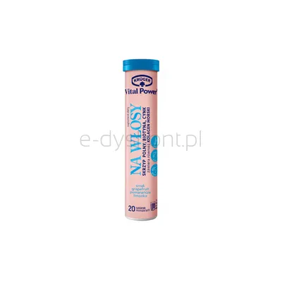 Kruger Vital Power Na Włosy 86G