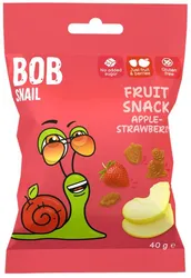 Bob Snail Fruit Snack Jabłko-Truskawka 40G
