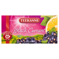 Teekanne Herbatka Owocowa Świat Owoców Czarna Porzeczka Z Cytryna 20 Torebek X 2,50G
