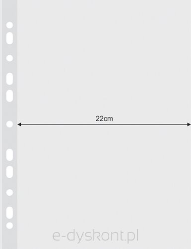 Koszulki na dokumenty DONAU, poszerzane, PP, A4, krystal, 120mikr., 25szt.
