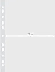 Donau Koszulki na dokumenty poszerzane, PP, A4, krystal, 120mikr., 25szt.
