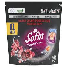 Sofin Kapsułki Do Prania Tkanin czarnych i ciemnych 42szt.