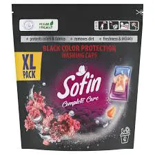 Sofin Kapsułki do prania Tkanin czarnych i ciemnych 42szt.