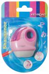 Keyroad Temperówka, Plastikowa, Pojedyncza, Z Gumką, Blister, Mix Kolorów - 3