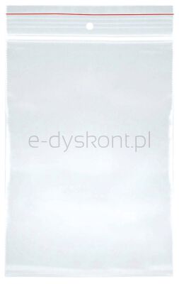 Office Products Torebka Strunowa Ldpe, 100X200Mm, 100Szt., Transparentna